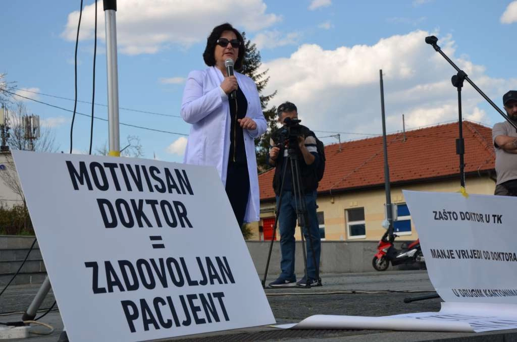 Liječnici u Tuzlanskom kantonu od 18. svibnja stupaju u generalni štrajk